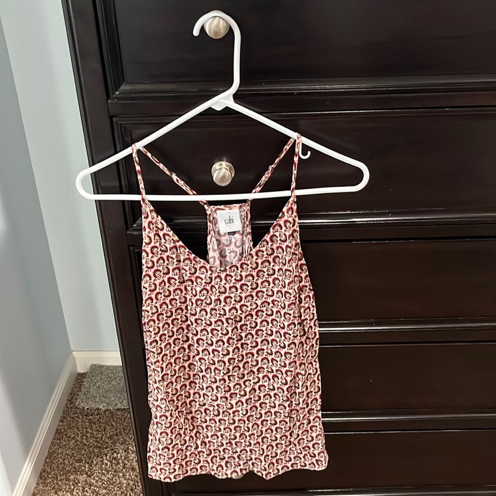 Cabi sleeveless blouse.